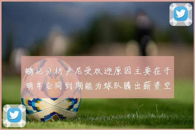 鹕记分析卢尼受欢迎原因主要在于明年合同到期能为球队腾出薪资空间